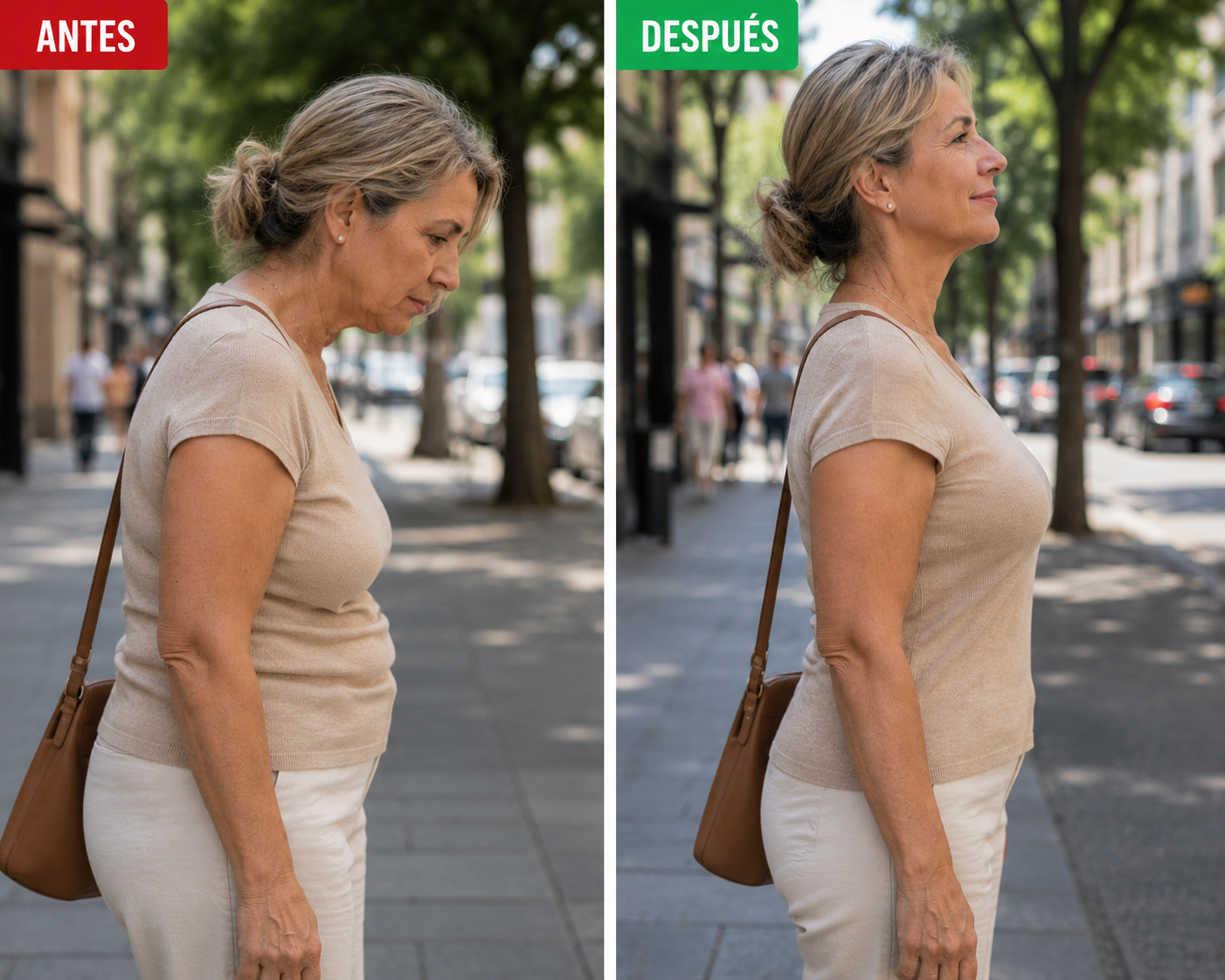 Corrector Postural Ergonómico, Cómodo y Flexible - PROX