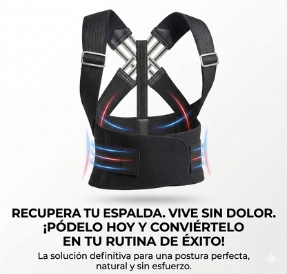 Corrector Postural Ergonómico, Cómodo y Flexible -  PROX